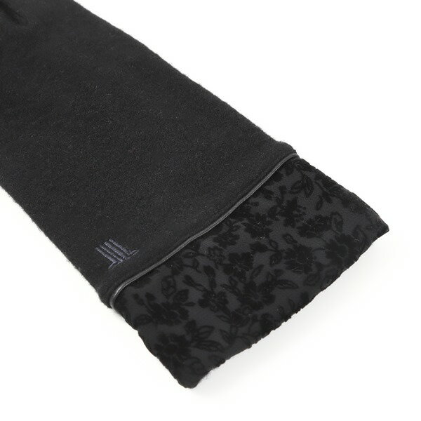 ランバン　コレクション　LANVIN COLLECTION　ウール混手袋　レディース無料ラッピング指定可　明日楽対応商品　LV5058　【　オーブ　てぶくろ　ギフト　ブランド　　防寒　レディース　スマホ　タッチパネル　】