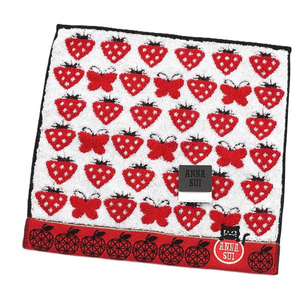 アナスイ　ANNA SUI　タオルハンカチ無料ラッピング指定可　明日楽対応商品　AS6433　【　ギフト　プレゼント　ブランド　定番　】