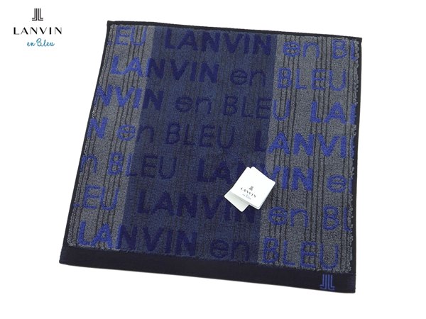 ランバン オン ブルー ハンカチ メンズ ランバン オンブルー　LANVIN en Bleu　ハンカチ無料ラッピング指定可　明日楽対応商品　LV107　 【　ギフト　プレゼント　ブランド　メンズ　男性　】