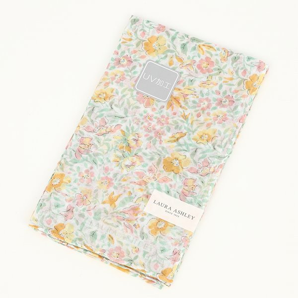 Rakuten - ローラ アシュレイ　LAURA ASHLEY　長さ160センチ　UV加工ロングハンカチ無料ラッピング指定可　明日楽対応商品　LA6719　【　ギフト　プレゼント　ブランド　定番　母の日　ホワイトデー　】