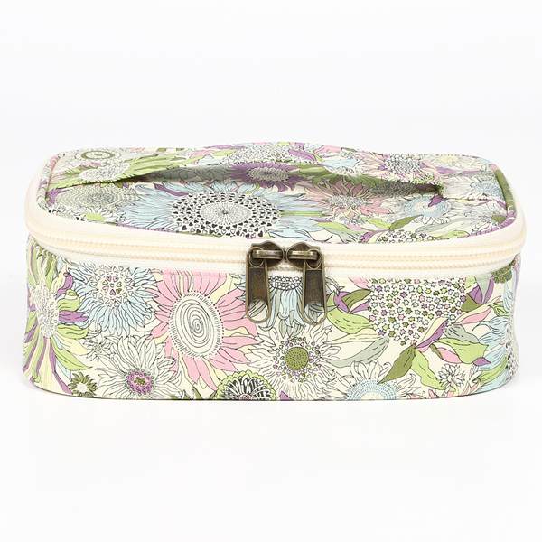 Rakuten - リバティ LIBERTY バニティ ポーチ 花柄 マチ ポケット コンパクト 大容量 ブランド 小物入れ かわいい 化粧ポーチ メイクポーチ 旅行 トラベル おしゃれ 収納 プレゼント 自立 ギフト 持ち歩き 女性 レディース 仕切り 軽量 エレガント 大人 人気 無料ラッピング指定可
