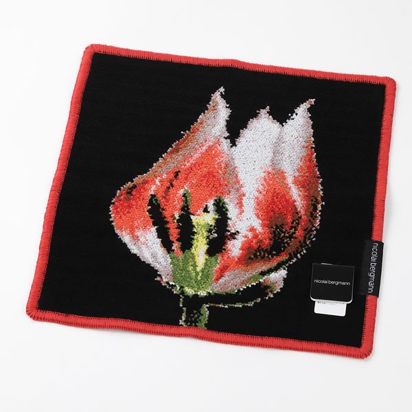 ニコライ バーグマン　Nicolai Bergmann　シェニール織　ハンカチ　無料ラッピング指定可　明日楽対応商品　NB5706　【　ギフト　プレゼント　ブランド　レディース　女性　】