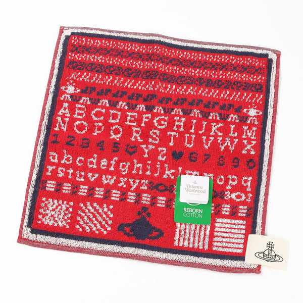 ヴィヴィアンウエストウッド　Vivienne Westwood　タオルハンカチ無料ラッピング指定可　明日楽対応商品　v5621　【　ギフト　プレゼント　ブランド　定番　】
