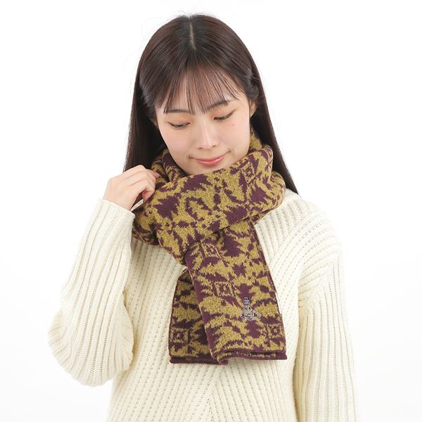 ヴィヴィアンウエストウッド　Vivienne Westwood　ロングマフラー無料ラッピング指定可　明日楽対応商..