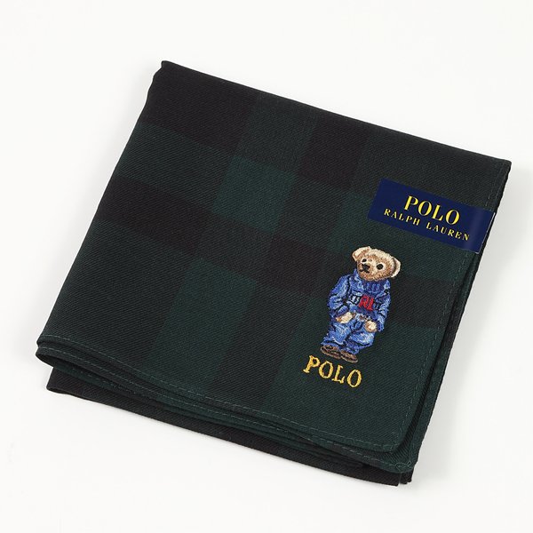 Cotton - ラルフローレン　RALPH LAUREN　ハンカチ無料ラッピング指定可　明日楽対応商品　RL5875　【　ギフト　プレゼント　ブランド　ベア　ポロベア　クマ　熊　くま　ポロ　POLO　】