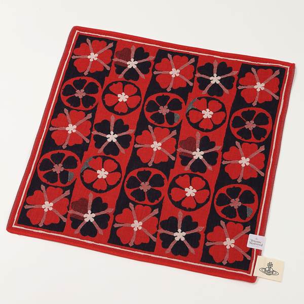 ヴィヴィアンウエストウッド　Vivienne Westwood　大判ガーゼハンカチ無料ラッピング指定可　明日楽対応商品　v5913　【ギフト　プレゼント　ブランド　定番　】