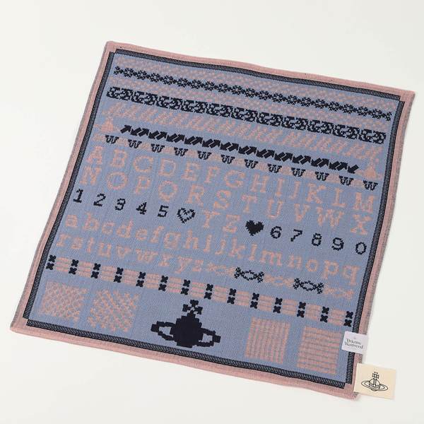 ヴィヴィアンウエストウッド　Vivienne Westwood　大判ガーゼハンカチ無料ラッピング指定可　明日楽対応商品　v5915　【ギフト　プレゼント　ブランド　定番　】