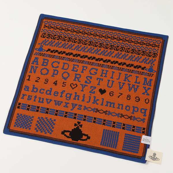 ヴィヴィアンウエストウッド　Vivienne Westwood　大判ガーゼハンカチ無料ラッピング指定可　明日楽対応商品　v5916　【ギフト　プレゼント　ブランド　定番　】