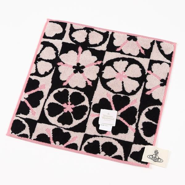 ヴィヴィアンウエストウッド　Vivienne Westwood　タオルハンカチ無料ラッピング指定可　明日楽対応商品　v6009【　ギフト　プレゼント　ブランド　定番　】