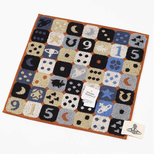 ヴィヴィアンウエストウッド　Vivienne Westwood　タオルハンカチ無料ラッピング指定可　明日楽対応商品　v6011【　ギフト　プレゼント　ブランド　定番　】