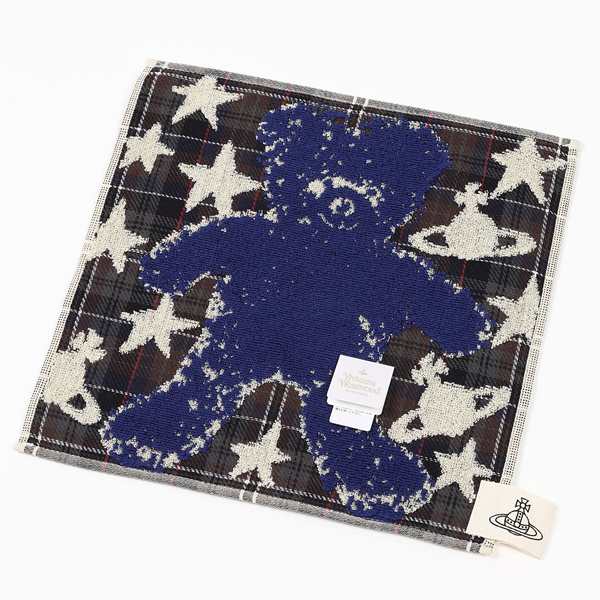 ヴィヴィアンウエストウッド　Vivienne Westwood　タオルハンカチ無料ラッピング指定可　明日楽対応商品　v6013【　ギフト　プレゼント　ブランド　定番　】