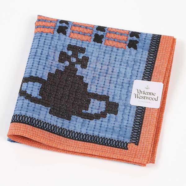 ヴィヴィアンウエストウッド　Vivienne Westwood　ハンカチ無料ラッピング指定可　明日楽対応商品　v6018　【　ギフト　プレゼント　ブランド　定番　】
