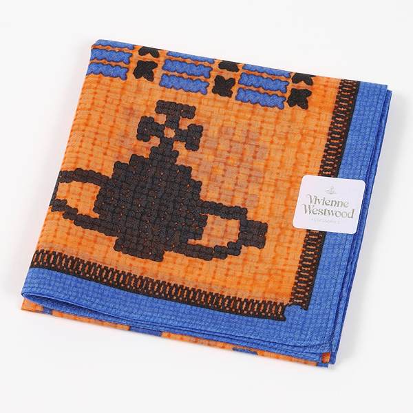 ヴィヴィアンウエストウッド　Vivienne Westwood　ハンカチ無料ラッピング指定可　明日楽対応商品　v6020　【　ギフト　プレゼント　ブランド　定番　】