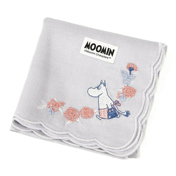 Cotton - ムーミン　MOOMIN　ハンカチ無料ラッピング指定可　明日楽対応商品　MM5892　【ギフト　プレゼント　ブランド　定番　】