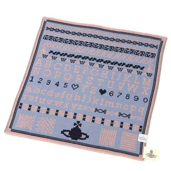 ヴィヴィアンウエストウッド　Vivienne Westwood　大判ガーゼハンカチ無料ラッピング指定可　明日楽対応商品　v5915　【ギフト　プレゼント　ブランド　定番　】