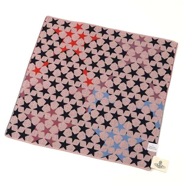 ヴィヴィアンウエストウッド　Vivienne Westwood　大判ガーゼハンカチ無料ラッピング指定可　明日楽対応商品　v5904　【ギフト　プレゼント　ブランド　定番　】