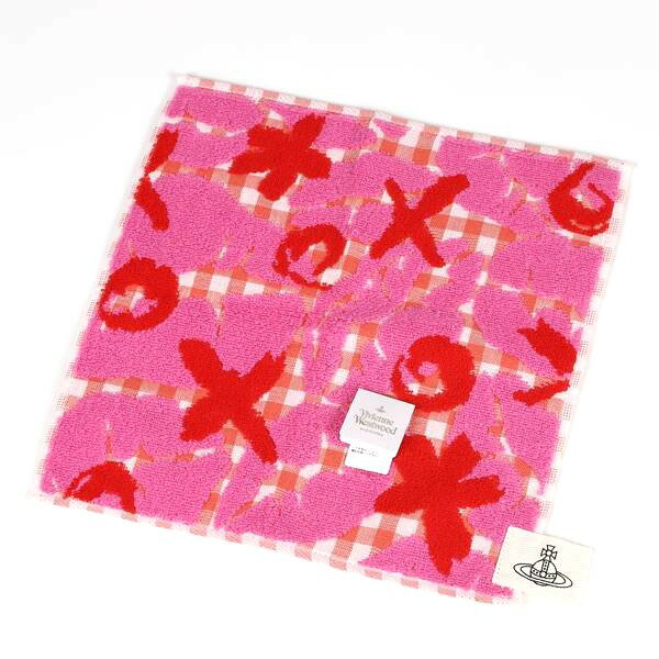 ヴィヴィアンウエストウッド　Vivienne Westwood　タオルハンカチ無料ラッピング指定可　明日楽対応商品　v5385【　ギフト　プレゼント　ブランド　定番　】