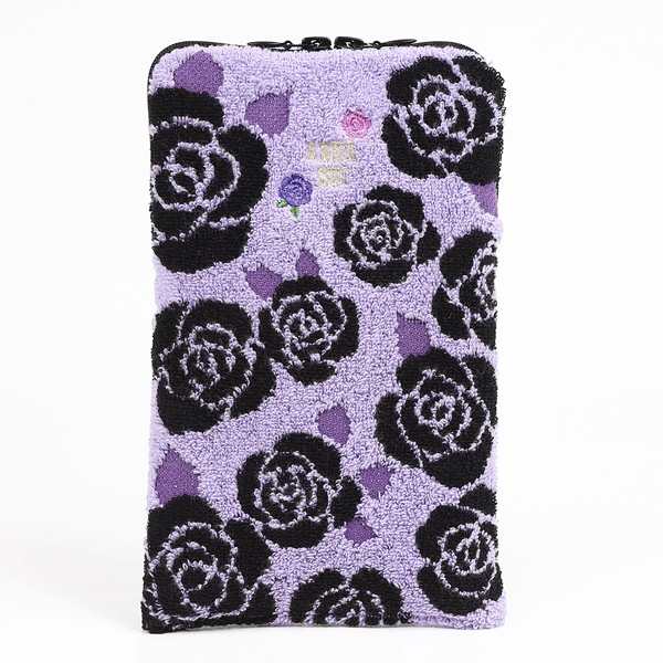 アナスイ　ANNA SUI　ペットボトルケース　AS6452　無料ラッピング指定可　明日楽対応商品　【　ギフト　プレゼント　ブランド　蝶　薔薇　タオルハンカチ　ファスナー付きタオル　レディース　】