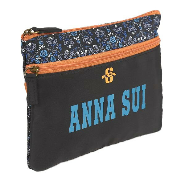 【レビュー特典対象商品】　アナスイ　ANNA SUI　ポーチ　AS6490　無料ラッピング指定可　明日楽対応商品　【　ギフト　プレゼント　ブランド　蝶　薔薇　レディース　エヴァンゲリオン　】