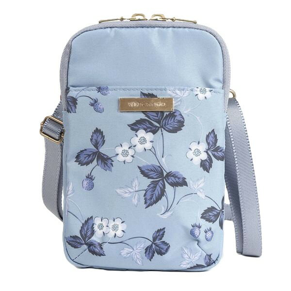 Rakuten - アクアスキュータム Aquascutum ショルダーポーチ 花柄 スマホショルダー ブランド スマホポーチ 2way お財布ショルダー ポシェット 肩掛け サックス系 水色 旅行 トラベル コンパクト おしゃれ プレゼント ギフト 女性 レディース 人気 軽量 小物入れ 無料ラッピング指定可