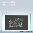 オーダーメイド 水槽 アクリル水槽 日本製 板厚:5mm/6mm レーザー刻印 金魚 熱帯魚 爬虫類 軽い 丈夫 アクアリウム アクリル 記念日 結婚祝い お祝...