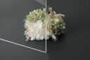 アクリサンデーEX板 アクリル 透明(EX001) 厚み3mm 900×900mm 押出グレード 連続キャスト製法 プラスチック DIY
