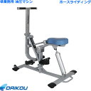 【組立設置・ご依頼可能】 ダイコー 準業務用 油圧式マシン GYMシリーズ ホースライディング DK-679 油圧 油圧式 フィットネスマシン トレーニングマシ...