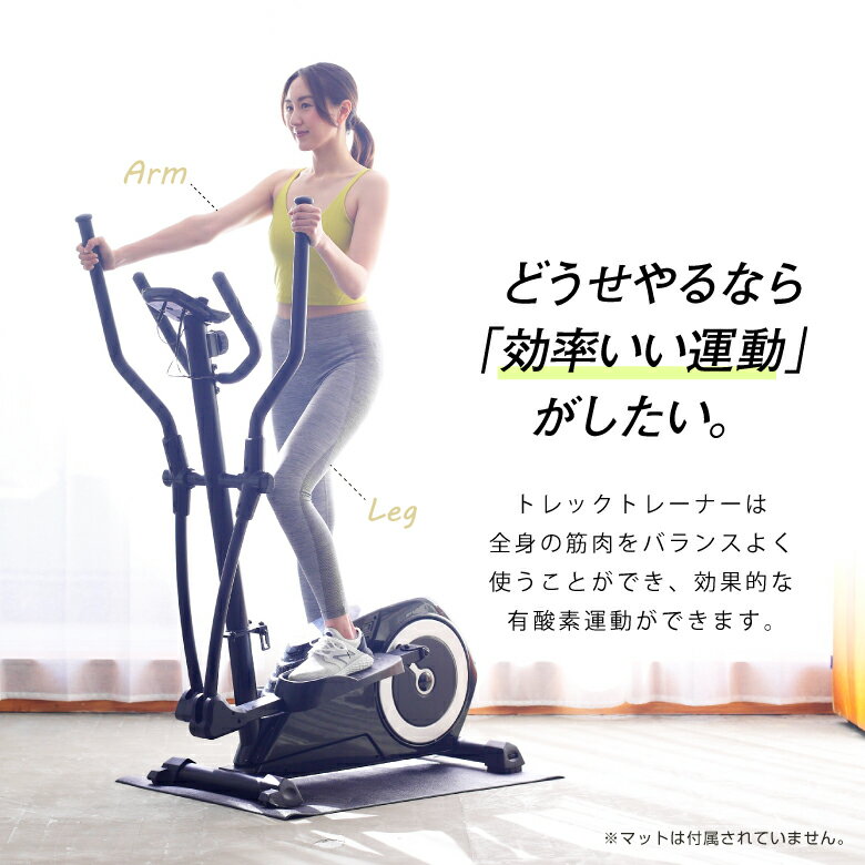 アルインコ AFC1000 トレックトレーナー1000 健康器具 家庭用 有酸素運動 クロストレーナー 全身運動 ステッパー ステップ クロスカントリー クロストレーナー エリプティカル