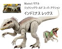 ジュラシック ワールド スーパーアクション インドミナス レックス マテル製 Mattel Jurassic World Indominus Rex 映画 ジュラシックワールド インドミナスレックス スーパービッグ インドミナス 光る ライト 音声 サウンド あり GCT95 後継モデル 最新 HNT63 HNT64