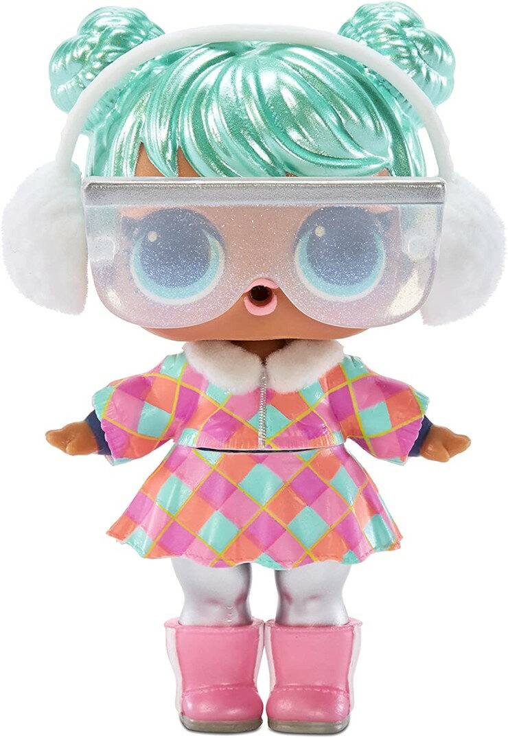 【L.O.L.Surprise】LOLサプライズコンフェッティプレゼントサプライズリリースドールwith15サプライズアイスパイアンダーラップスConfettiPresentSurpriseamp;#8211;Re-ReleasedDollunderwrapslolサプライズおもちゃ人形プレゼント女の子用白