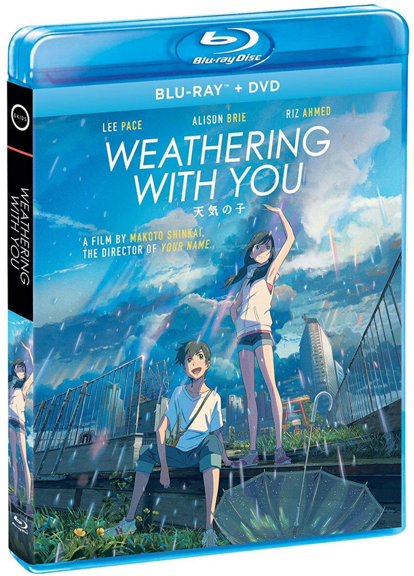 天気の子 blu-ray ブルーレイ DVD 2枚組 劇場版 北米版 天気の子 Blu-ray DVD コンボパック 新海誠監督 アニメ 日本語 英語 weathering with you BD USA正規品 DVD ブルーレイ 送料無料