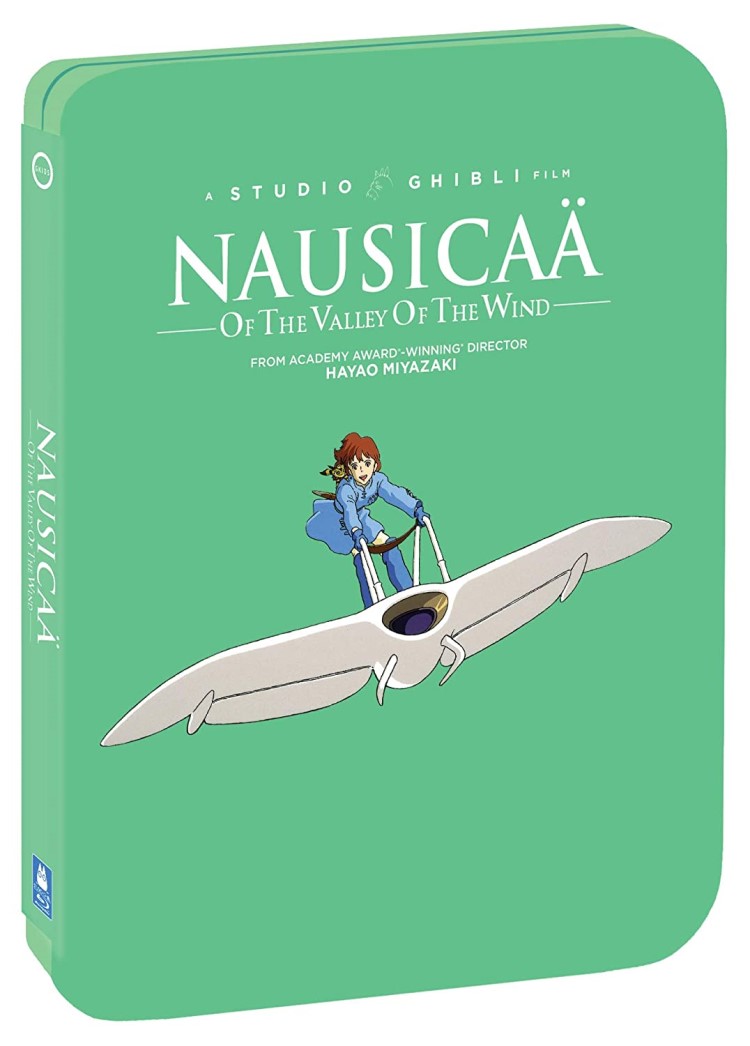 わけあり値引き品 風の谷のナウシカ 限定 スチールブック版 ブルーレイ+DVD 北米版 劇場版 Nausiaa of the Valley of the Wind Blu-ray+DVD / ジブリ 宮崎駿 アニメ 送料無料 日本語　英語 USA正規品 ブルーレイ・DVD2枚組box combo コンボパック / ナウシカ steel book