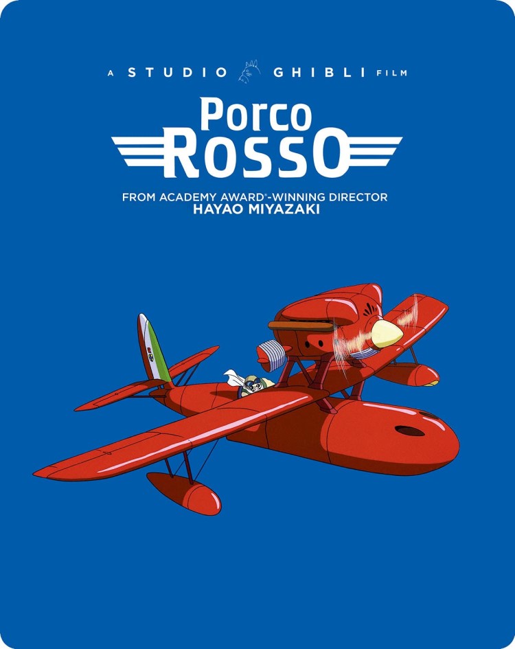 【即納】紅の豚 限定 スチールブック版 ブルーレイ+DVD 北米版 劇場版 limited edition Porco Rosso Blu-ray+DVD / ジブリ 宮崎駿 アニメ 送料無料 日本語　英語 USA正規品 ブルーレイ・DVD2枚組box / combo pack / コンボパック / くれない ブタ steel book