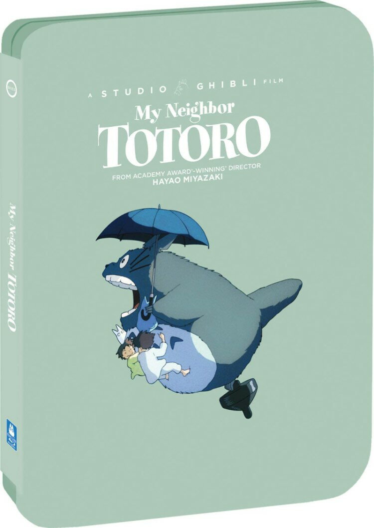となりのトトロ 即納 ブルーレイ スチールブック スタジオジブリ 宮崎駿 北米版 劇場版 アニメ 新品 ブルーレイ DVD2組 トトロ 日本語 英語 ジブリ My Neighbor Totoro Two-Disc Blu-ray DVD お得なBD DVD 2枚セット blu-ray DVD コンボ パック 送料無料 正規品