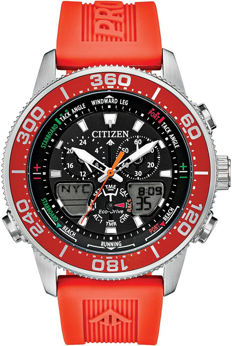 楽天アメリカンカルチャーストア即納 CITIZEN シチズン エコドライブ JR4061-00F プロマスター セイルホーク ダイビング ダイバー セーラー ウォッチ 腕時計 メンズ 逆輸入 海外限定 日本語説明書付 Ciziten Eco-Drive Promaster Sailhawk Sailer Sailor Diving Diver's watch 船員 船乗り orange オレンジ