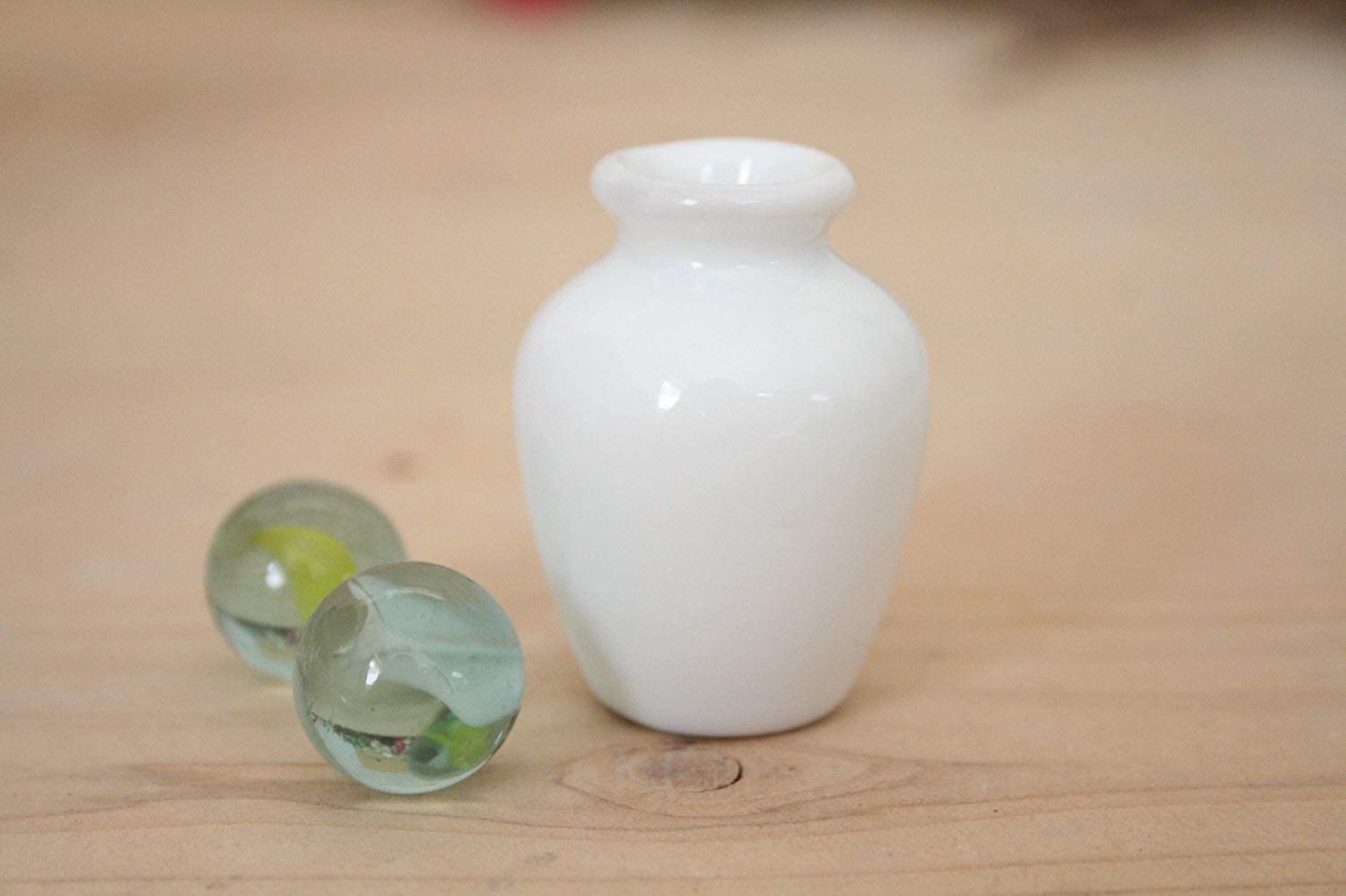 ■白いミニチュア陶器 日本製 一輪挿し CN ミニ 花瓶 ACSWEBSHOPオリジナル