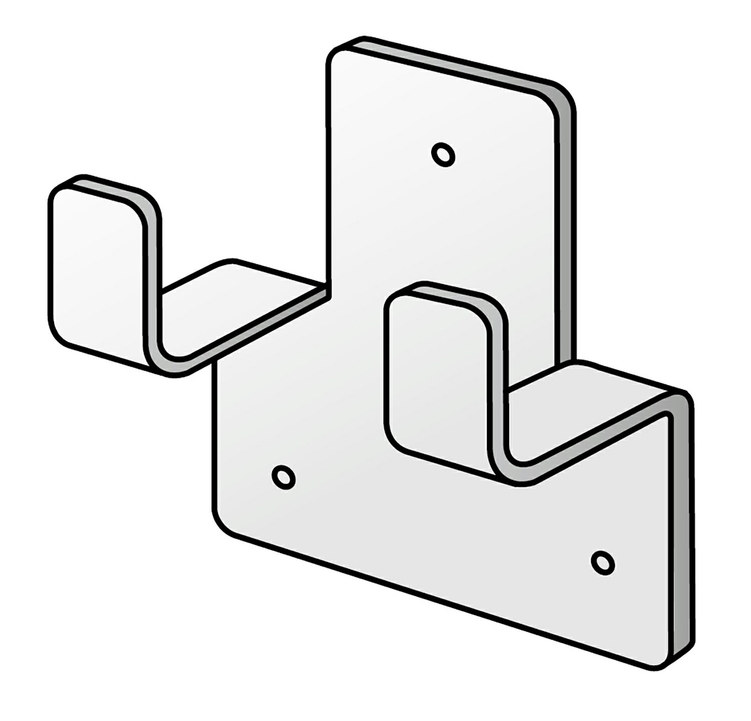 さすまた立て掛け用金具 大
