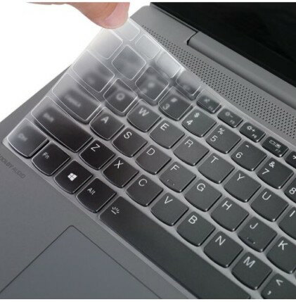 Dell inspiron 14 16 Plusキーボードカバー モデル7440 7445 7640対応、14インチ キーボードカバー ノートパソコン用 保護カバー 防水 傷やほこり防止 透明タイプ [静音、保護] keyboard film cover(2)