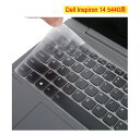 DELL inspiron 14 5440 用 シリコン製 キーボード保護カバー デル インスパイロン 保護カバー 防水、傷やホコリ防止など 透明タイプ 保護フィルム Transparent type keyboard film cover(2)