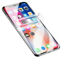 「WASHODO」 Apple iphone XR専用 液晶保護フィルム 全面保護 衝撃吸収 アイフォン TPU素材 指紋防止 気泡が消える 透明タイプ 「504-0072-01」