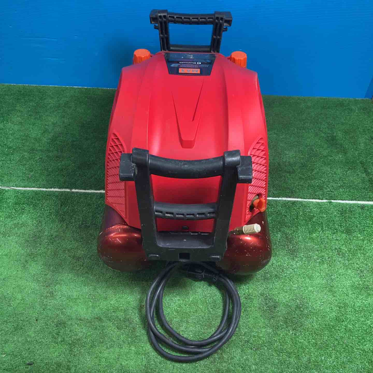 【中古】★マックス(MAX) エアコンプレッサー AK-HH1270E3_レッド 充填時間約5分 【...