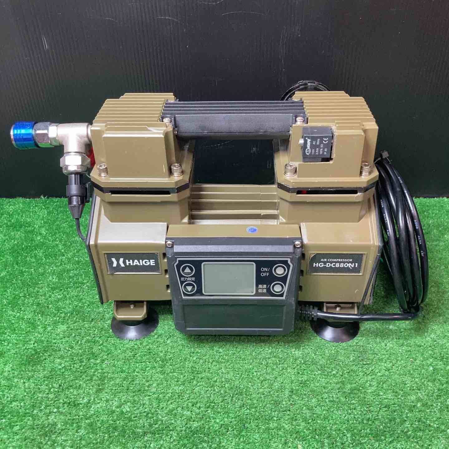 楽天市場】ハイガー産業 エアコンプレッサー hg-dc880の通販