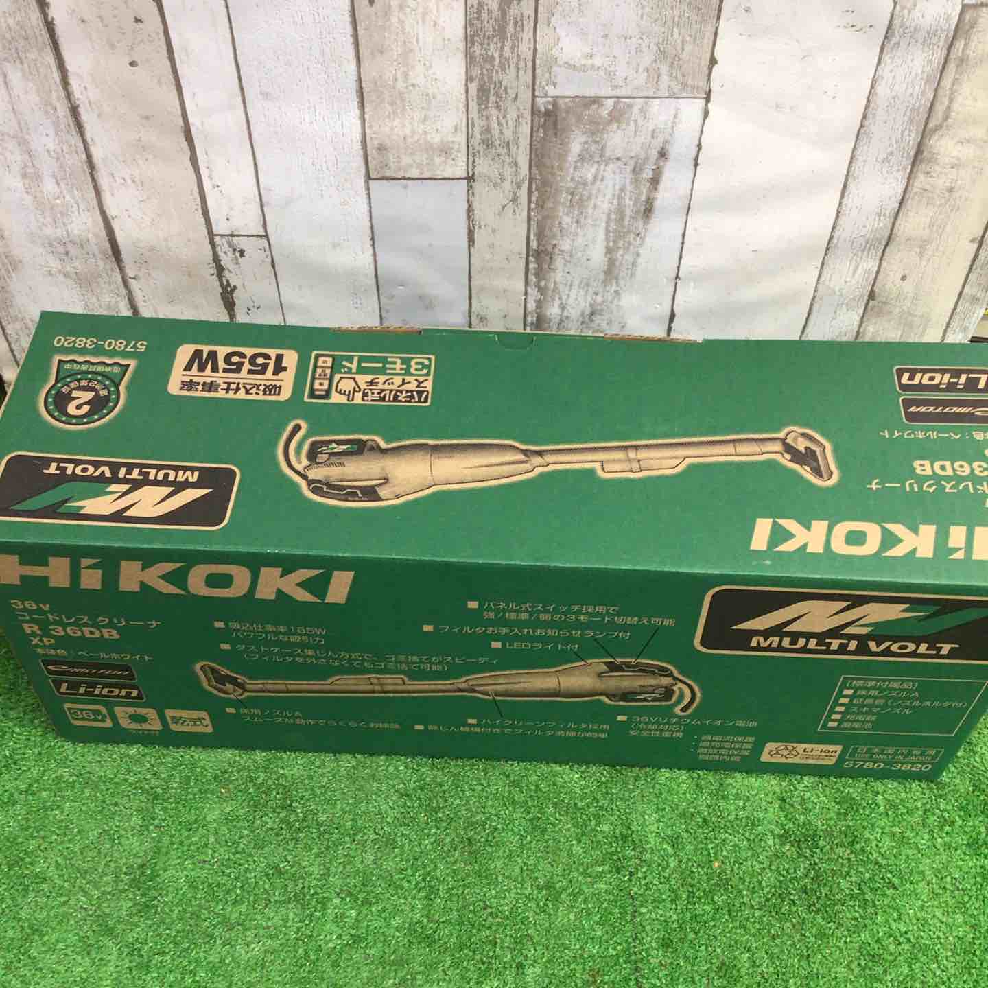 【新古】★ハイコーキ(HIKOKI ※旧:日立工機) コードレスクリーナー R36DB(XP)【町田...