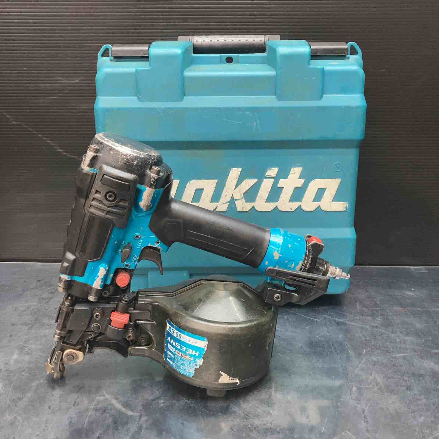 【中古】★マキタ(makita) 高圧エア釘打ち機 AN533HM【川越店】