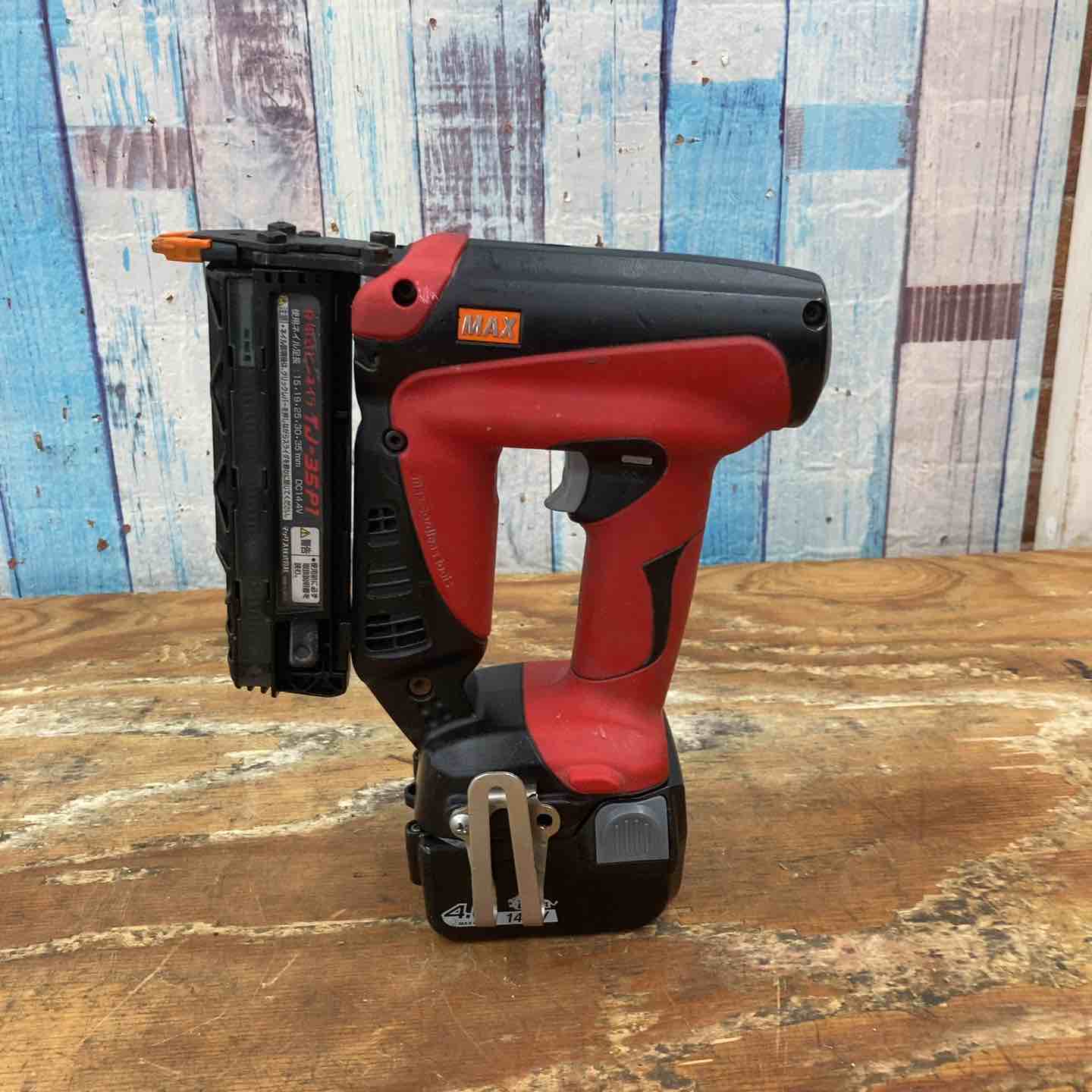 【中古】◇マックス(MAX) コードレスピンネイラ TJ-35P1【柏店】