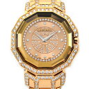 センチュリー 時計 メンズ ドラゴンストーン 672.2.X.P78.76.RDC QZ K18RG ダイヤ 4.85ct 163.8g 18金 レッドゴールド文字盤 アクトワン【中古】