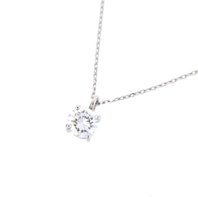 Platinum - ダイヤモンド ネックレス 0.252ct プラチナ 1粒ダイア G-SI1-GOOD 小豆チェーン ジュエリー アクセサリー ソーティング付き レディース アクトワンオリジナル 新品