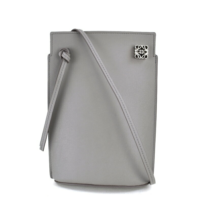 ロエベ バッグ レディース ダイスポケット レザー グレー ショルダーバッグ 斜め掛け 肩掛け ポシェット ミニバッグ ファッション アクトワン【中古】のサムネイル