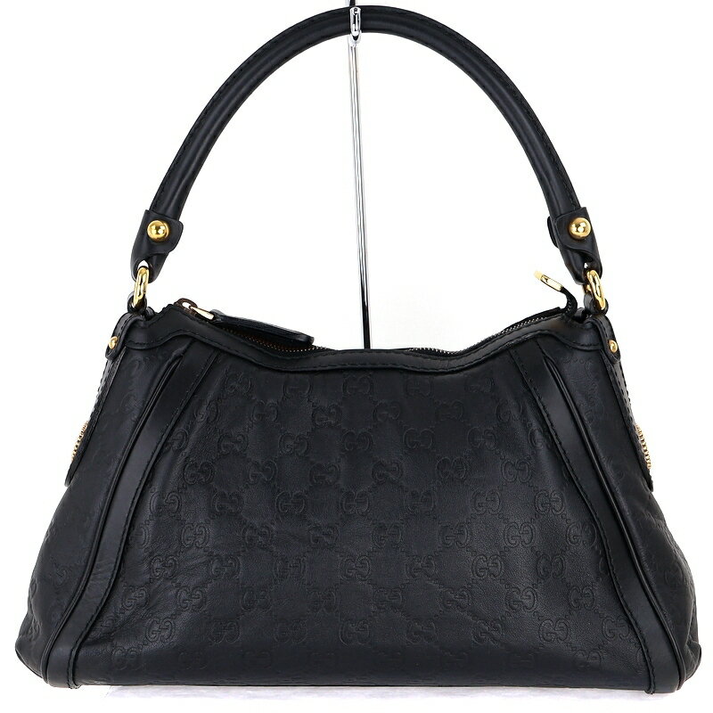 GUCCI\\\\\\\'\\\\\\\' - グッチ バッグ レディース ハンドバッグ ブラック グッチシマ スカーレット 282298 レザー アクトワン【中古】