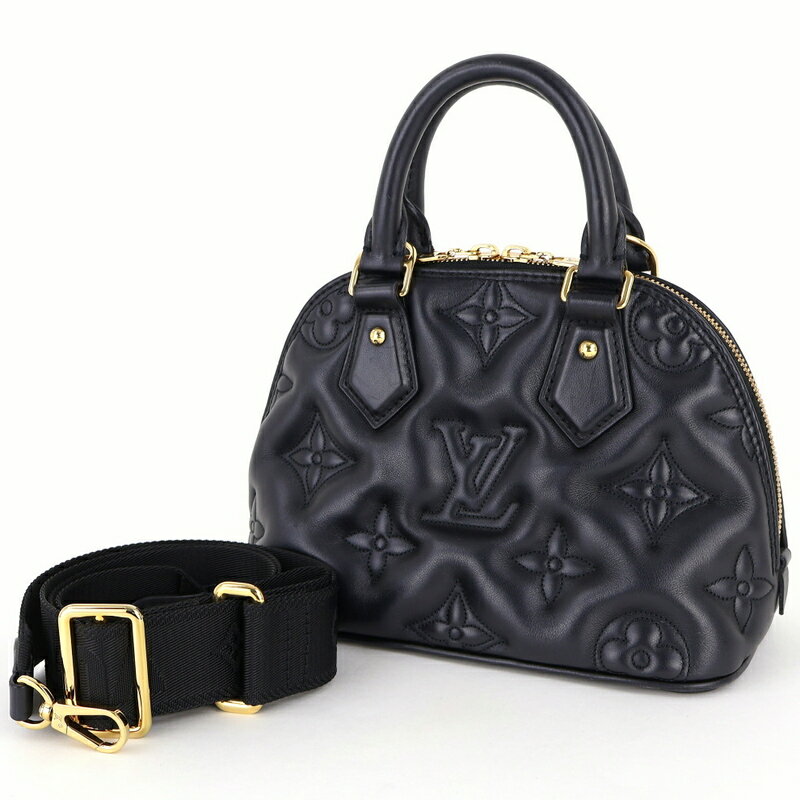 Rakuten - ルイヴィトン バッグ レディース バブルグラム アルマ ソフトBB M59793 ショルダーバッグ ハンドバッグ 2WAY ノワール カーフレザー モノグラム アクトワン【中古】